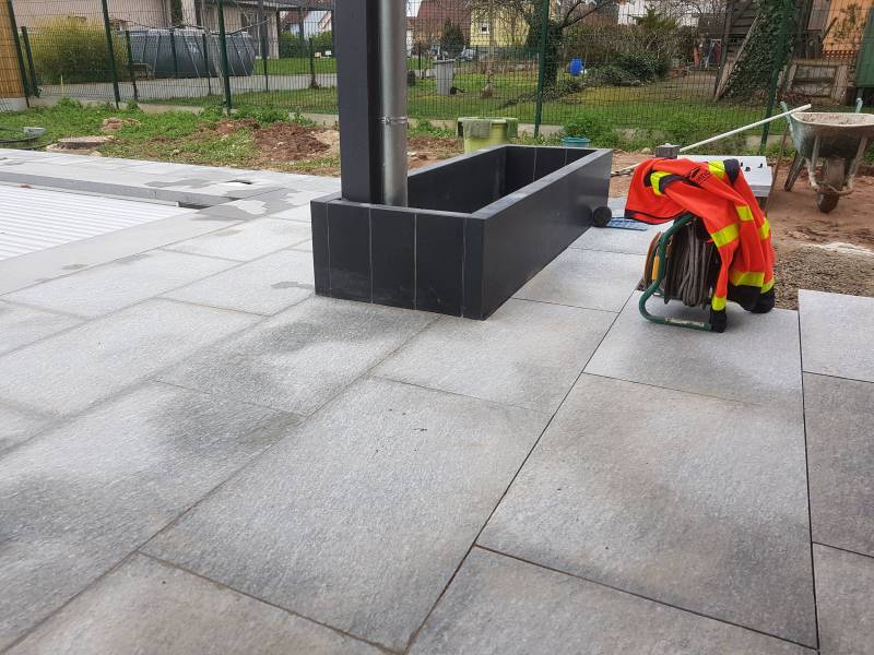 Création d'un aménagement extérieur à Scherwiller