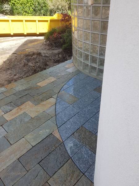 Création d'un aménagement extérieur à Oberhausbergen