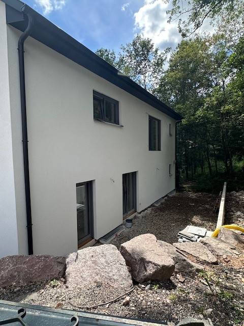 Construction en chanvre d'une maison d'habitation à Hohwarth