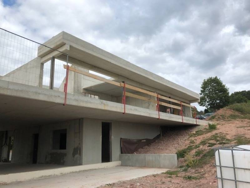 Construction d'une maison en béton dans la vallée de Villé à Hohwarth