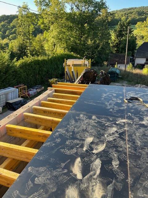 Création d'une terrasse à Hohwarth