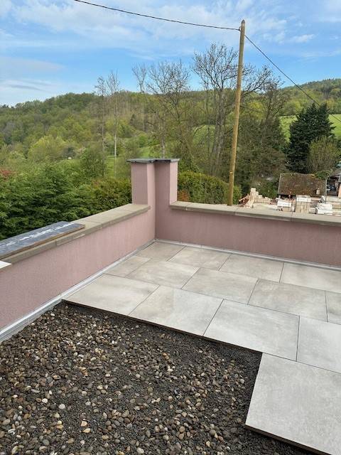 Création d'une terrasse à Hohwarth