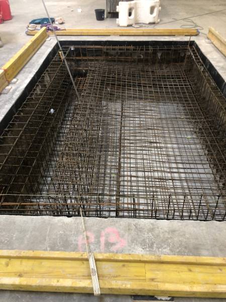 Création d'une plateforme en béton pour l'Industrie à Strasbourg