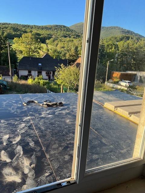 Création d'une terrasse à Hohwarth