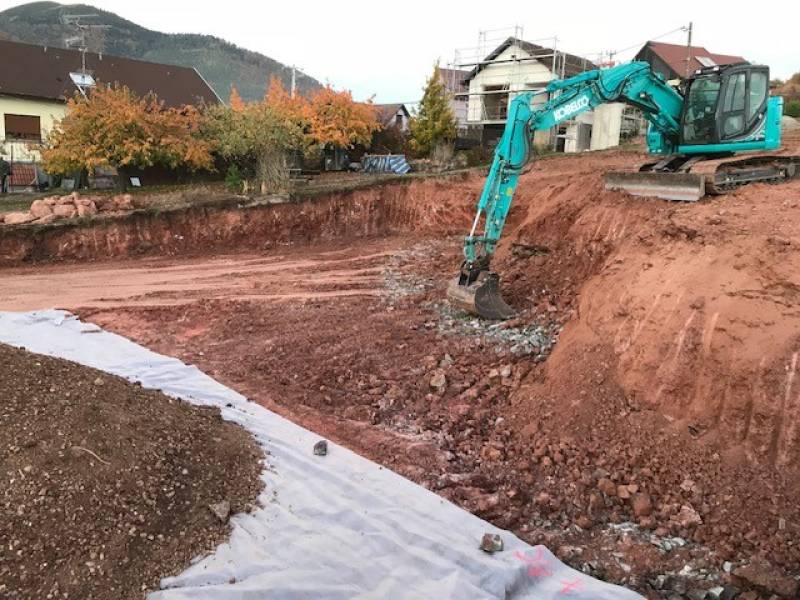 Terrassier pour des travaux de terrassement et de décaissement en toute sérénité dans le Bas-Rhin