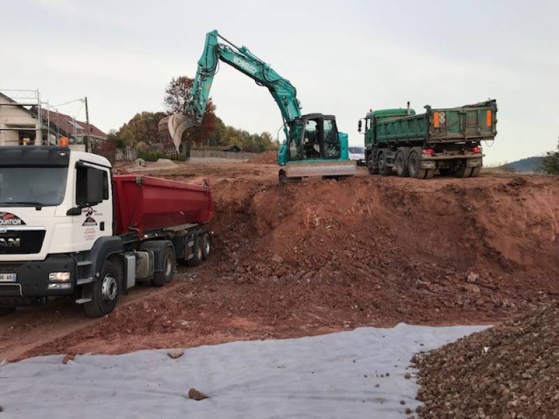 Terrassier pour des travaux de terrassement et de décaissement en toute sérénité dans le Bas-Rhin