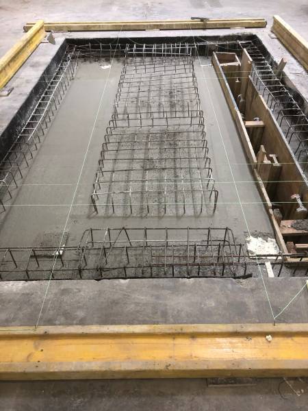 Création d'une plateforme en béton pour l'Industrie à Strasbourg