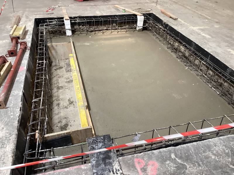 Création d'une plateforme en béton pour l'Industrie à Strasbourg