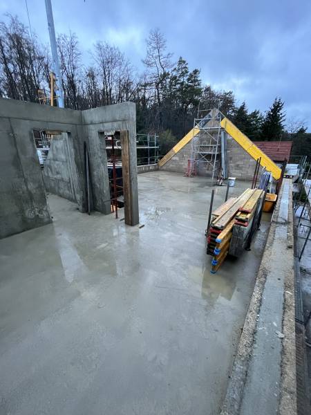 Construction en chanvre d'une maison d'habitation à Rosenwiller