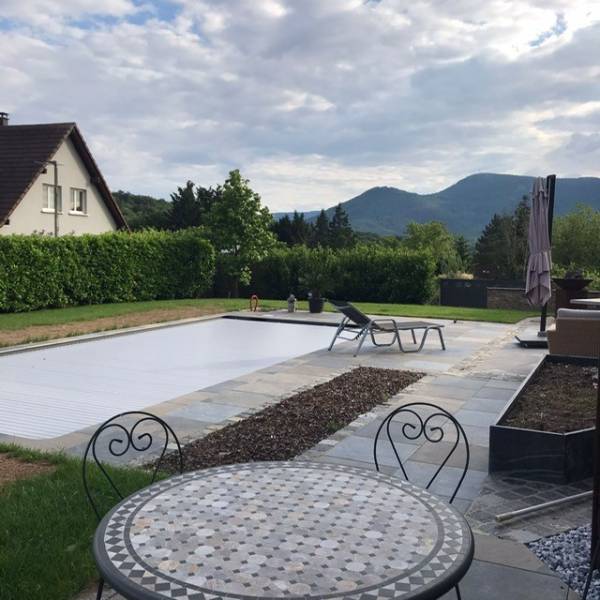 Réalisation d'un aménagement extérieur à St Pierre Bois