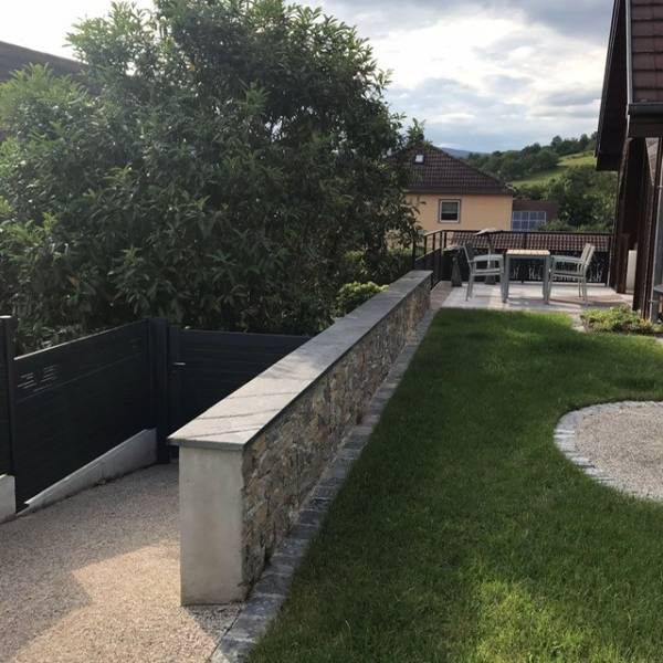 Création d'un muret décoratif