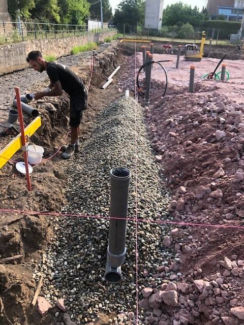 Terrassement à Scherwiller