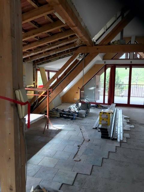 Démolition sous comble