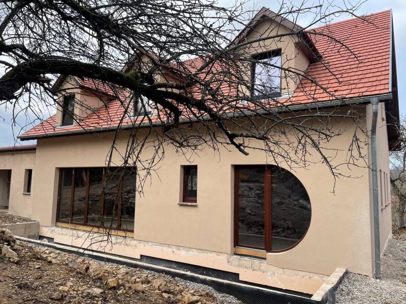 Construction en chanvre d'une maison d'habitation à Rosenwiller