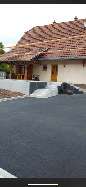 Création d'un nouvel accès à  Neubois